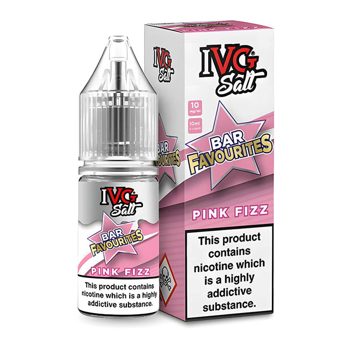 IVG Bar Favourites Pink Fizz Nic Salt Vape Juice