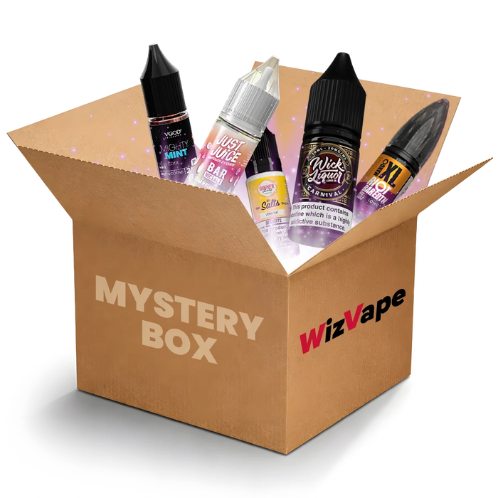 Mystery Nic Salt Box | 10 Random Nic Salts For Just 9.99 Mystery Nic Salt Box | 10 Random Nic Salts For Just 9.99