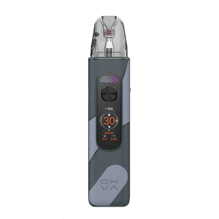 Glacier Grey Leather Oxva Xlim Pro 4 Pod Kit