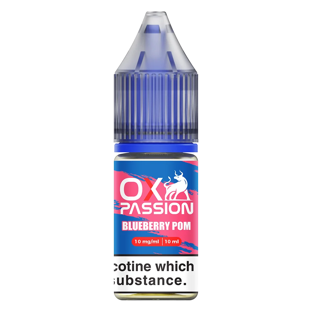 Ox Passion Blueberry Pom Nic Salt E Liquid By Oxva