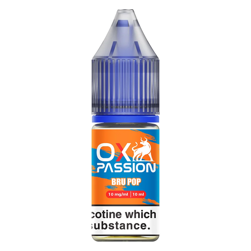Ox Passion Bru Pop Nic Salt E-Liquid by OXVA