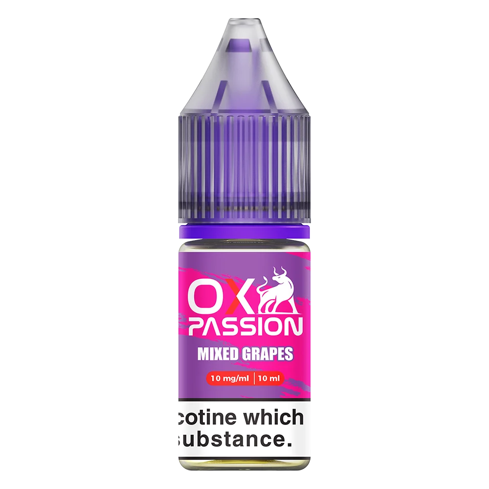 OXVA Ox Passion Mixed Grapes Nic Salt - 5 for 11 OXVA Ox Passion Mixed Grapes Nic Salt - 5 for 11