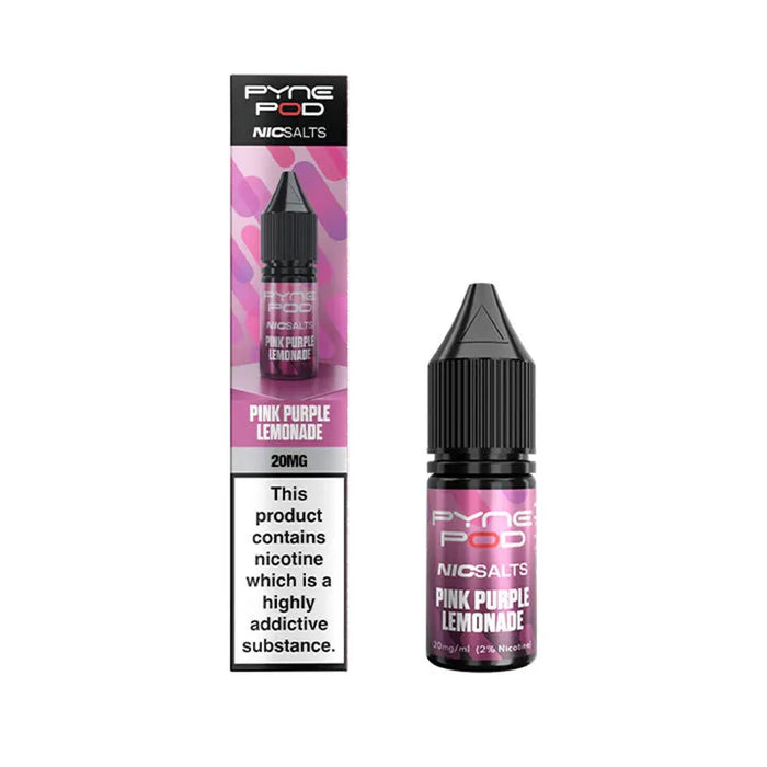 20mg Pyne Pod Pink Purple Lemonade Nic Salt