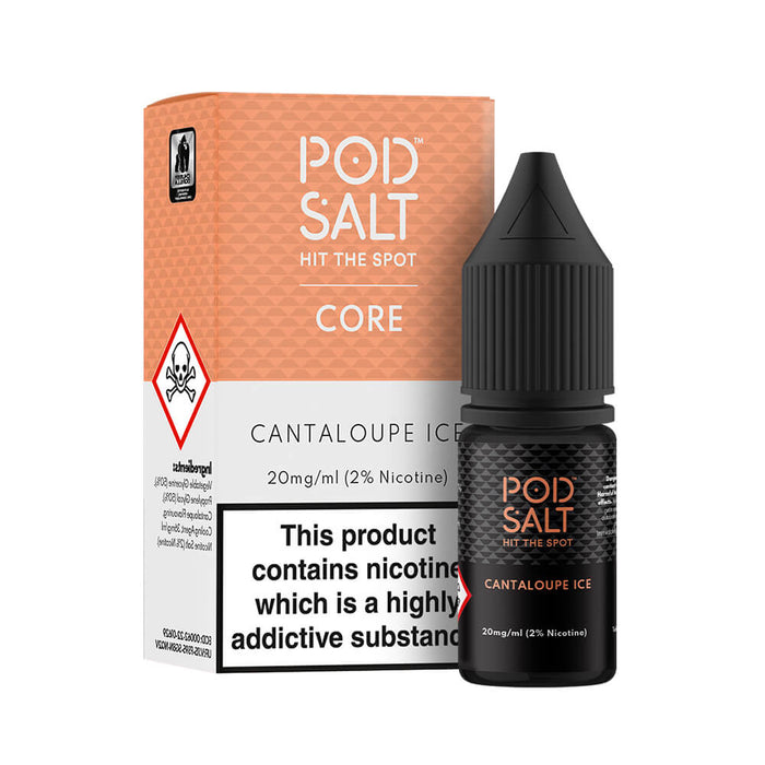 Pod Salt Cantaloupe Ice Nic Salt Vape Juice
