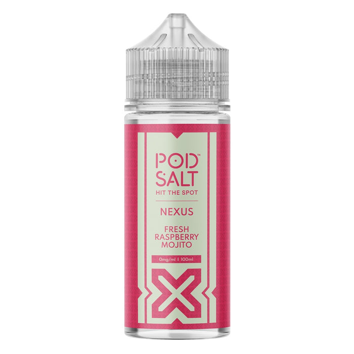 Pod Salt Fresh Raspberry Mojito 100ml Vape Juice By Nexus