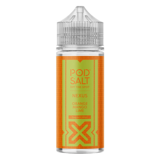 Pod Salt Orange Mango Lime 100ml Vape Juice By Nexus