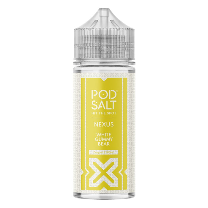 Pod Salt White Gummy Bear 100ml Vape Juice By Nexus