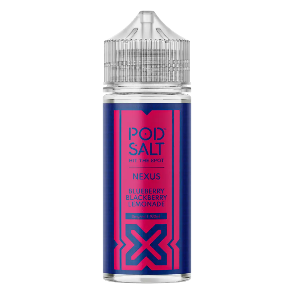 Nexus Pod Salt Blueberry Blackberry Lemonade 100ml Shortfill Nexus Pod Salt Blueberry Blackberry Lemonade 100ml Shortfill