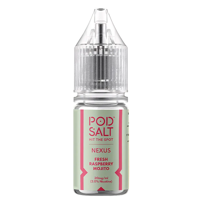 Pod Salt Nexus Fresh Raspberry Mojito Nic Salt Vape Juice