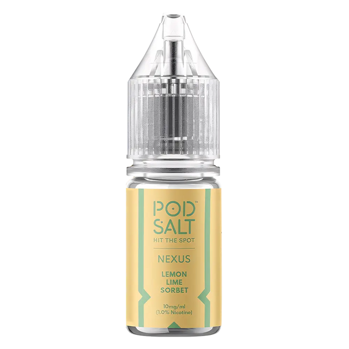 Pod Salt Nexus Lemon Lime Sorbet Nic Salt Vape Juice