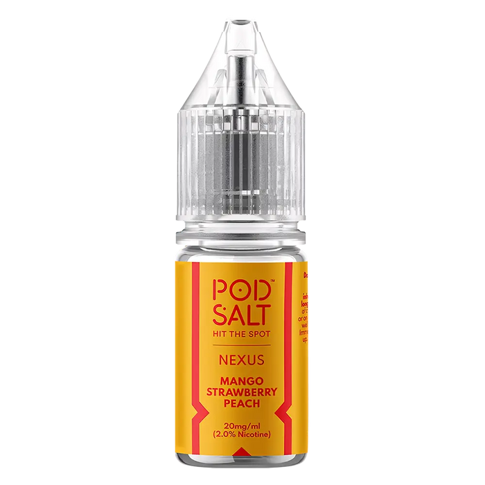 Pod Salt Nexus Mango Strawberry Peach Nic Salt Vape Juice