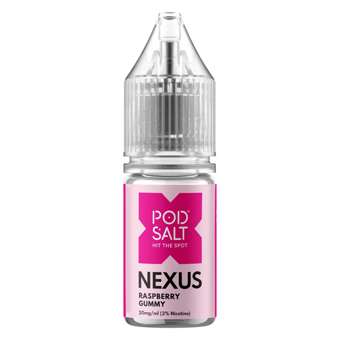 Pod Salt Nexus Raspberry Gummy Nic Salt