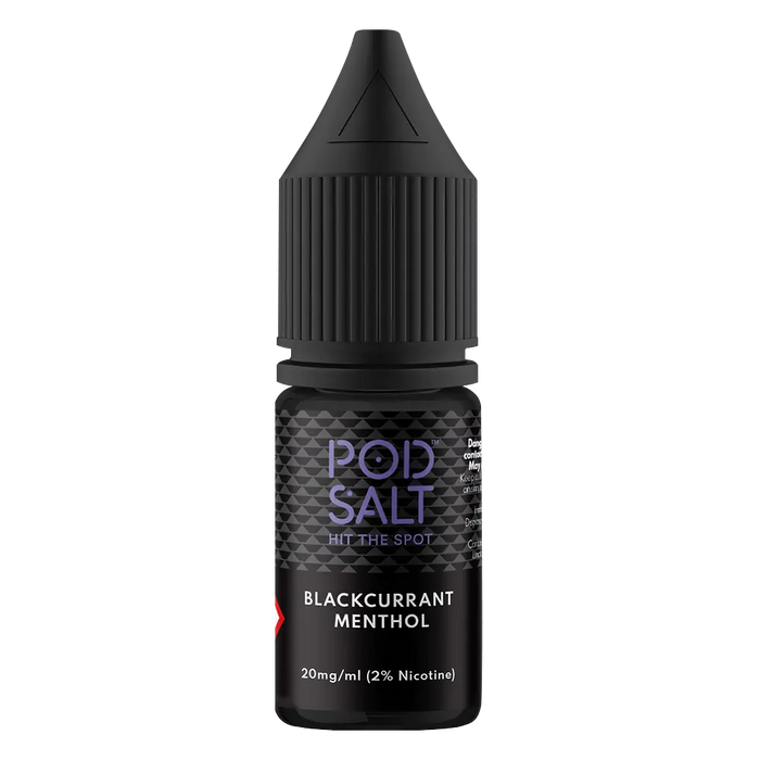 Pod Salt Blackcurrant Menthol Nic Salt Vape Juice