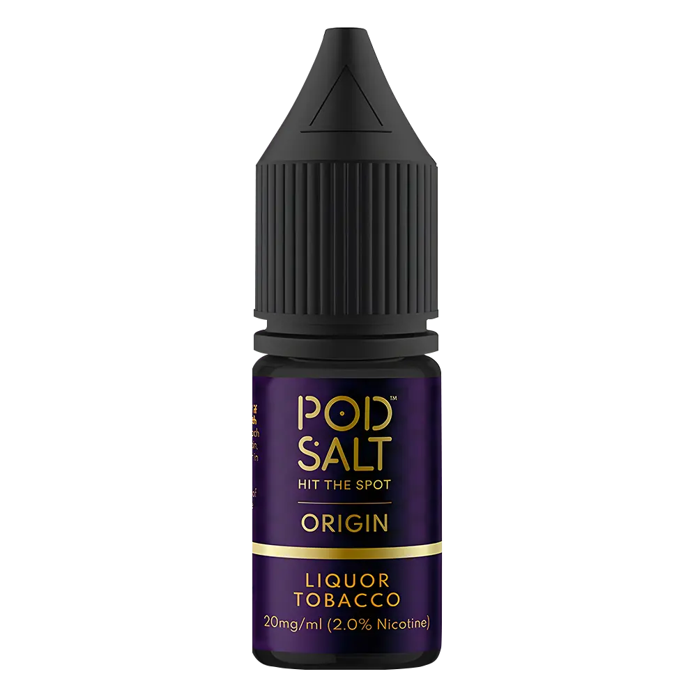 Pod Salt Origin Liquor Tobacco Nic Salt Vape Juice