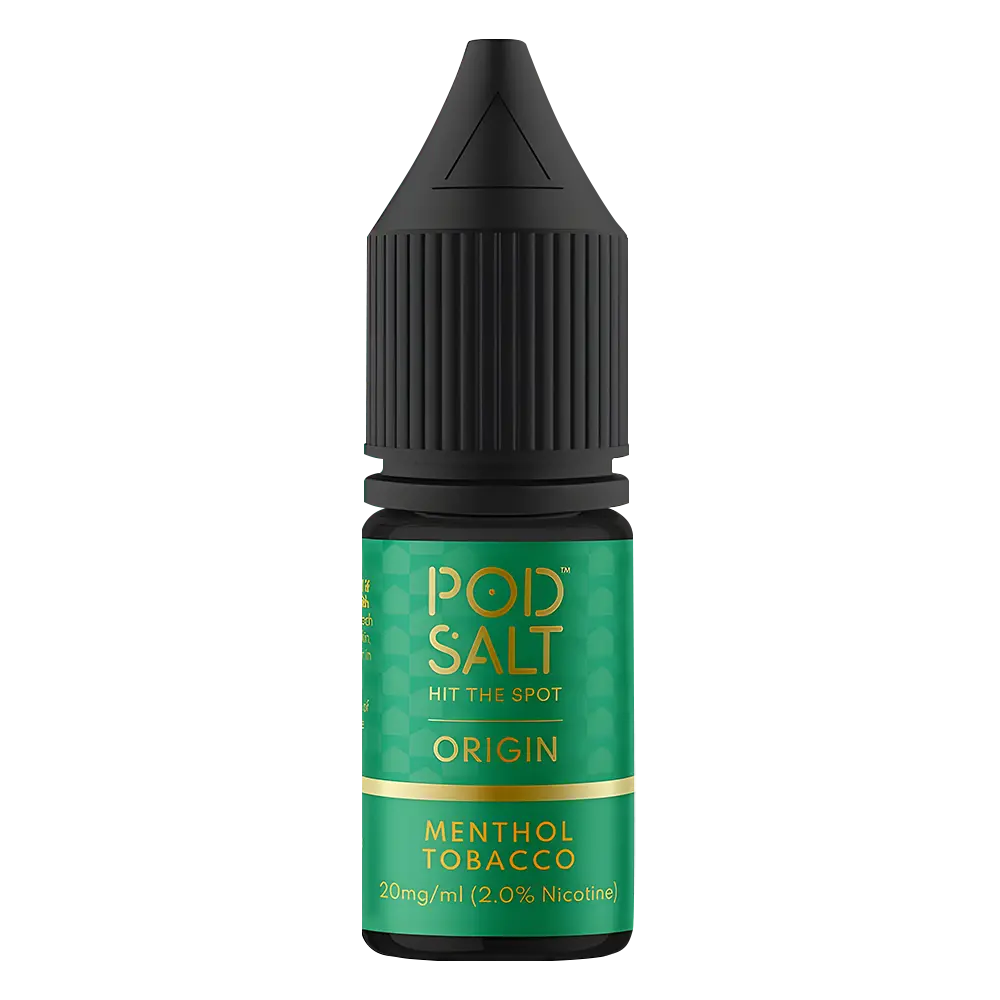 Pod Salt Origin Menthol Tobacco Nic Salt Vape Juice