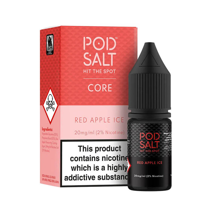 Pod Salt Red Apple  Nic Salt Vape Juice