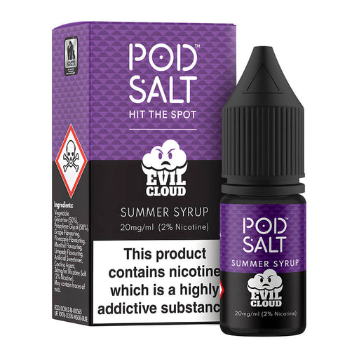 Pod Salt Summer Syrup Nic Salt Vape Juice