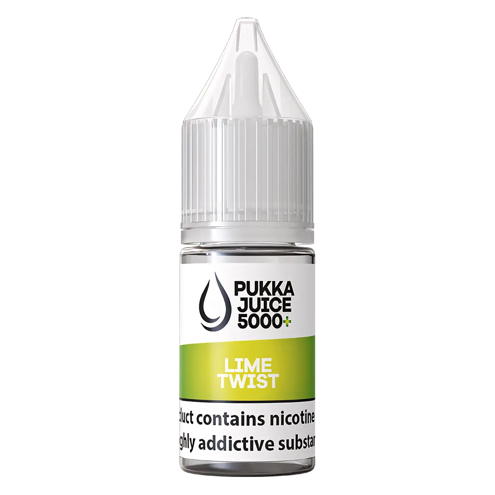 Lime Twist Nic Salt E-Liquid by Pukka Juice 5000+