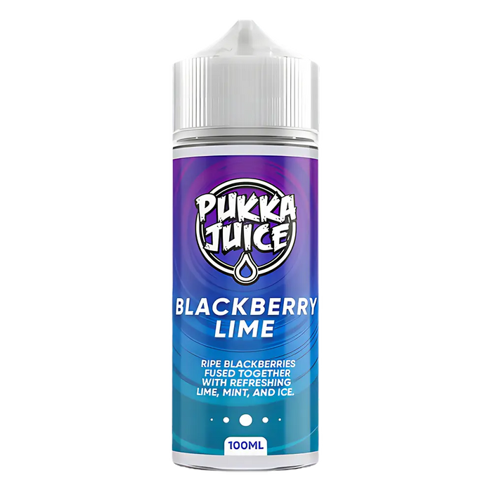 Pukka Juice Blackberry Lime Vape Juice 100ml