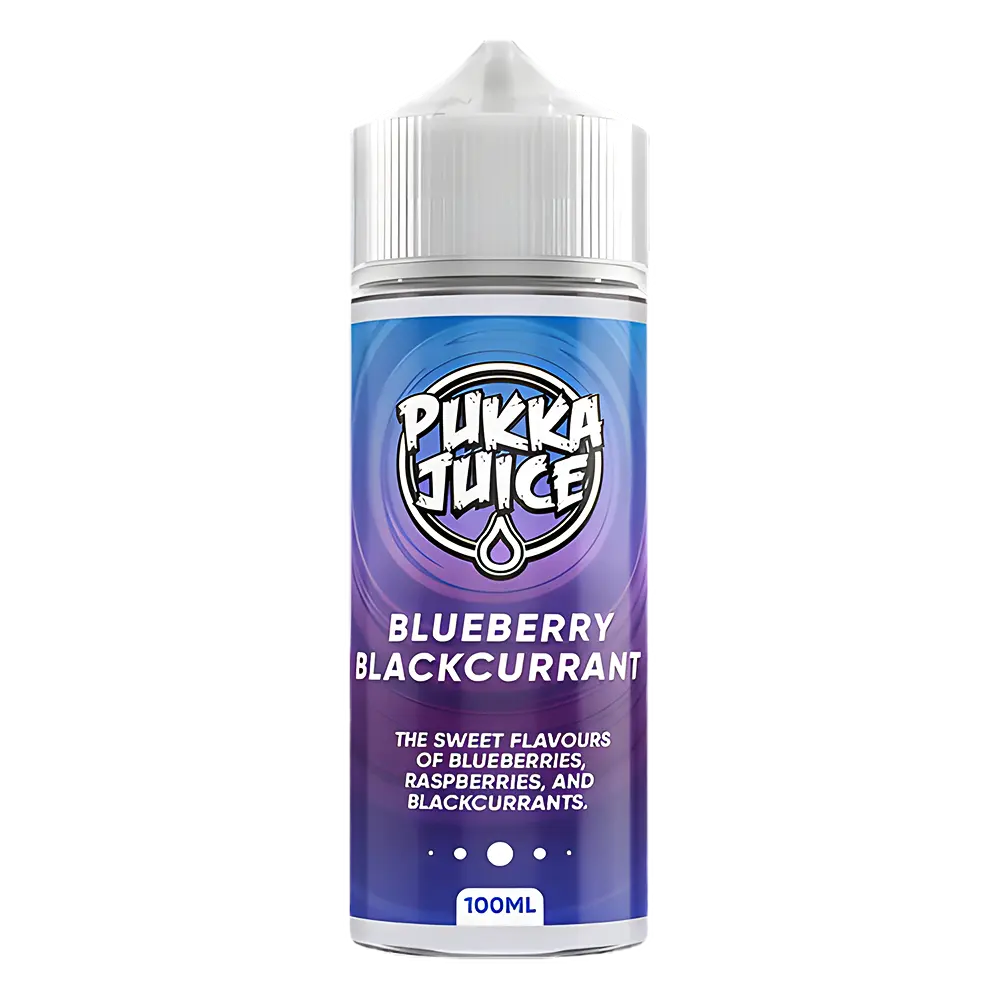 Pukka Juice Blueberry Blackcurrant Vape Juice 100ml