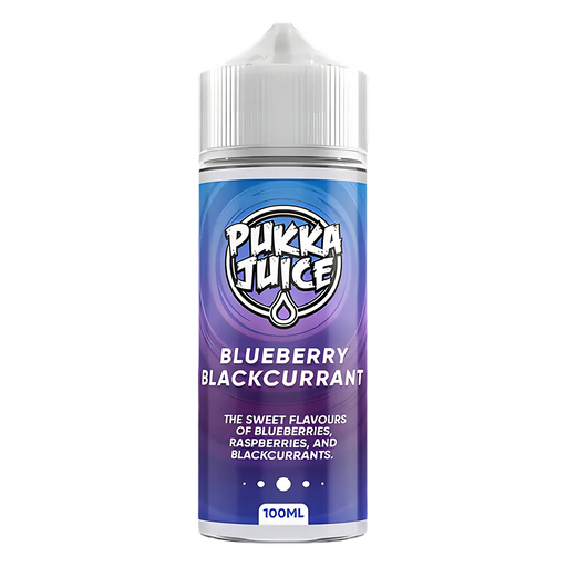 Pukka Juice Blueberry Blackcurrant Vape Juice 100ml