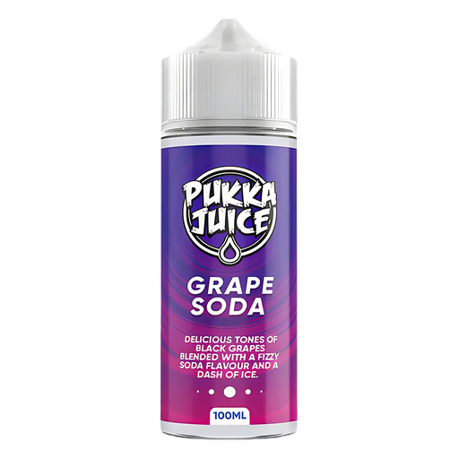 Pukka Juice Grape Soda Vape Juice 100ml