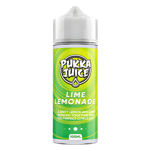 Pukka Juice Lime Lemonade Vape Juice 100ml