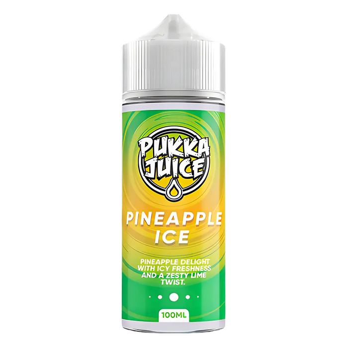 Pukka Juice Pineapple Ice Vape Juice 100ml