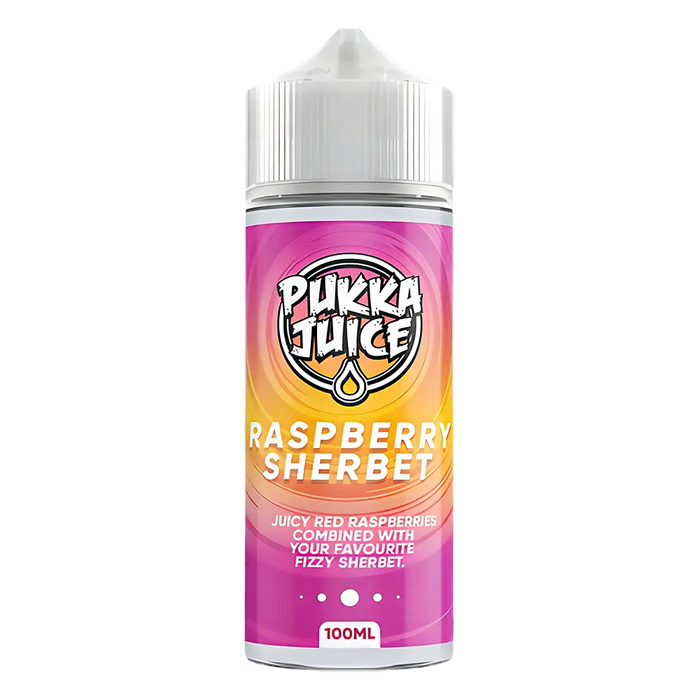 Pukka Juice Raspberry Sherbet Vape Juice 100ml