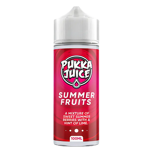 Pukka Juice Summer Fruits Vape Juice 100ml