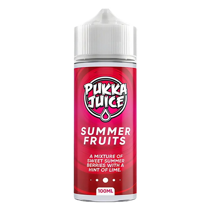 Pukka Juice Summer Fruits Vape Juice 100ml