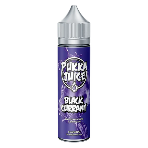 Blackcurrant Shortfill E-Liquid by Pukka Juice 50ml