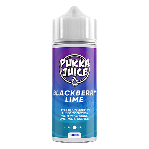 Pukka Juice Blackberry Lime Vape Juice 100ml
