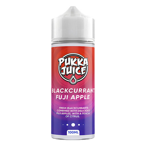 Pukka Juice Blackcurrant Fuji Apple Vape Juice 100ml