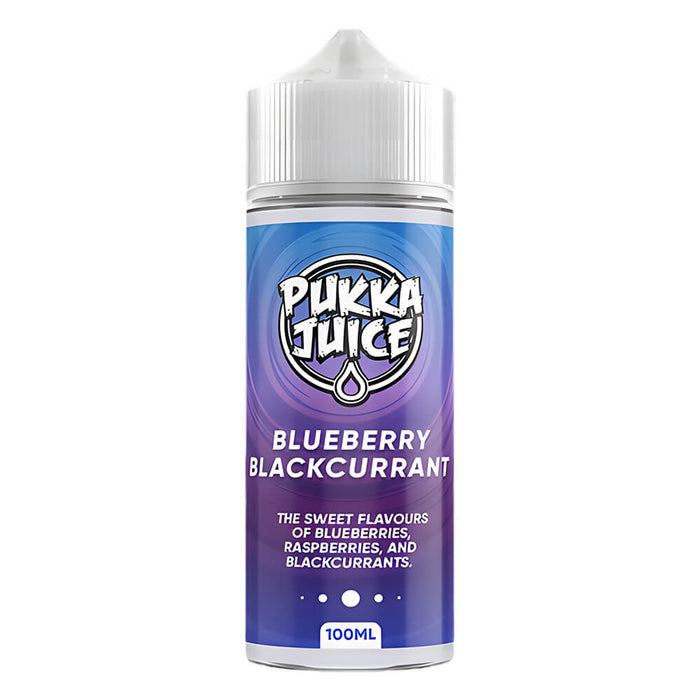 Pukka Juice Blueberry Blackcurrant Vape Juice 100ml