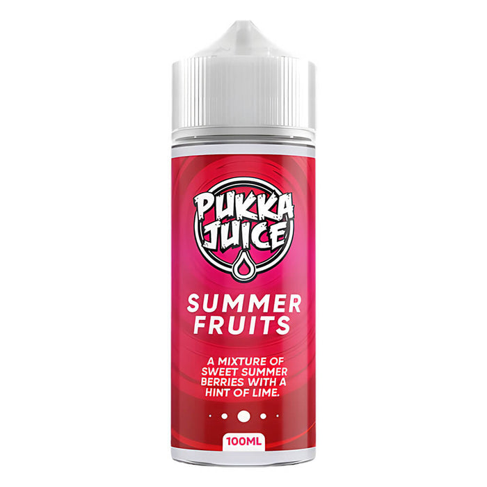 Pukka Juice Summer Fruits Vape Juice 100ml