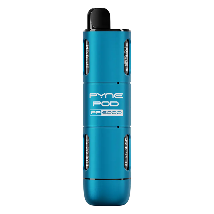 Pyne Pod PP6000 6-in-1 Disposable Vape Blue Edition