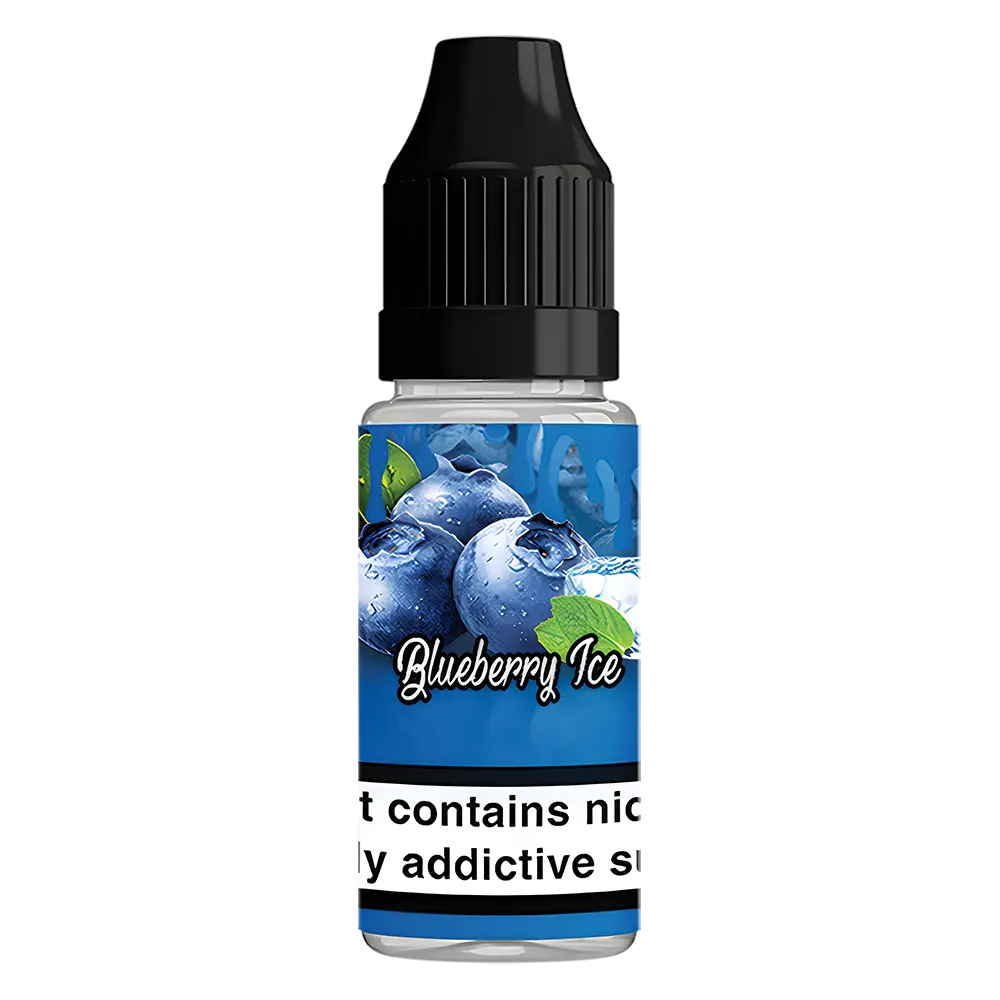 QuitterZ High PG Blueberry Ice E-Liquid 10ml 70/30 PG/VG