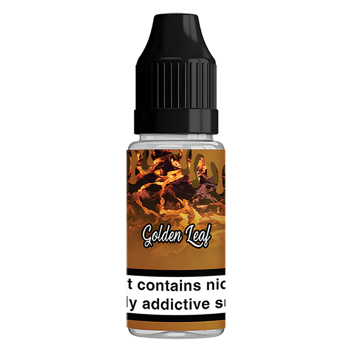 High PG Golden Leaf e-liquid by QuitterZ 70PG 30VG