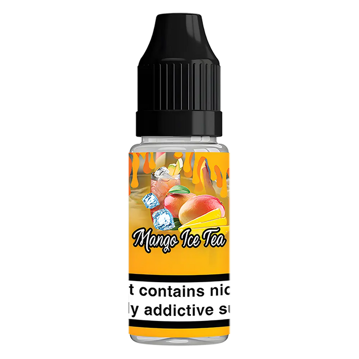 QuitterZ Mango Ice Tea 10ml e liquid High PG 70Pg 30Vg