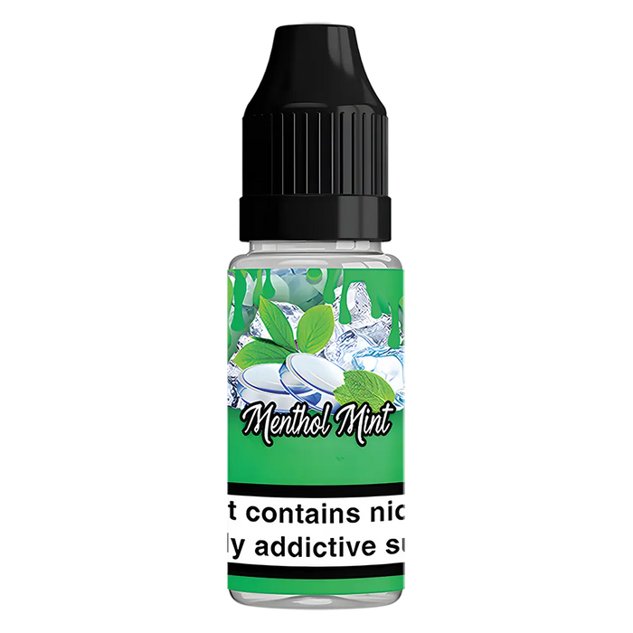 QuitterZ Menthol Mint 10ml e liquid High PG 70Pg 30Vg