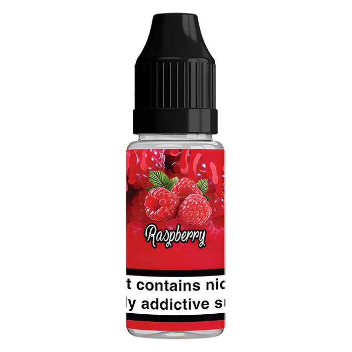 QuitterZ Raspberry 10ml e liquid High PG 70Pg 30Vg