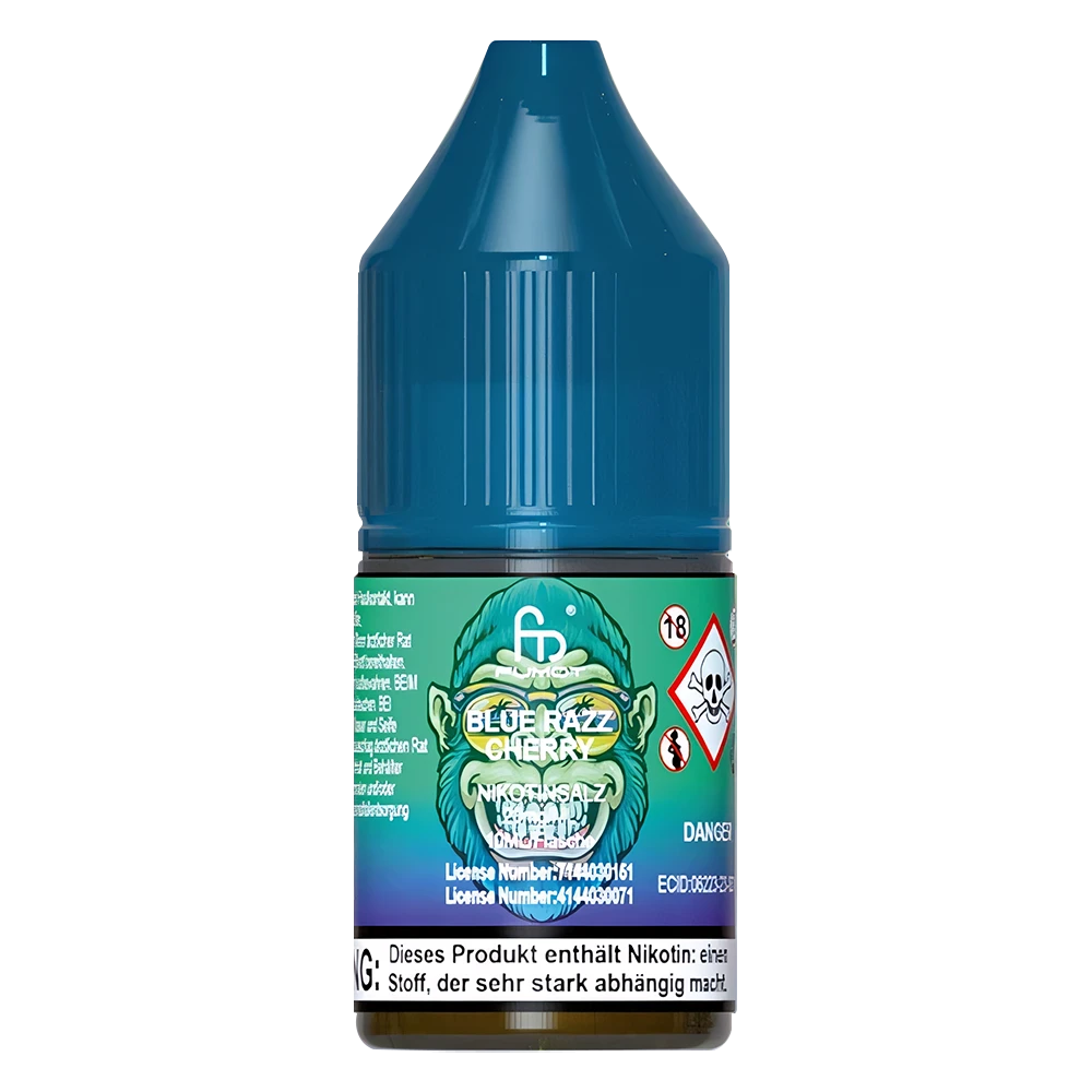 rad vape juice Blue Razz Cherry Nic Salt By R And M Tornado 7000