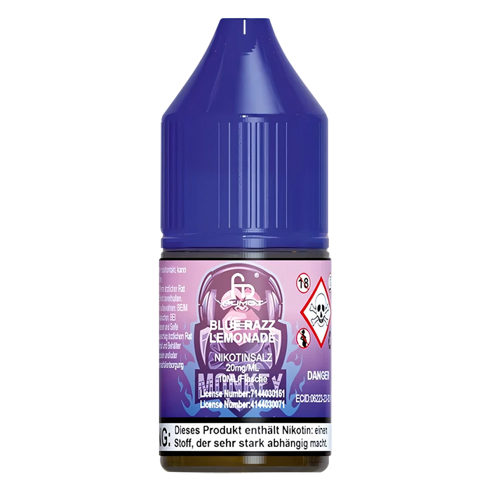R And M Nic Salts Blue Razz Lemonade Vape Juice - 5 for 11 R And M Nic Salts Blue Razz Lemonade Vape Juice - 5 for 11