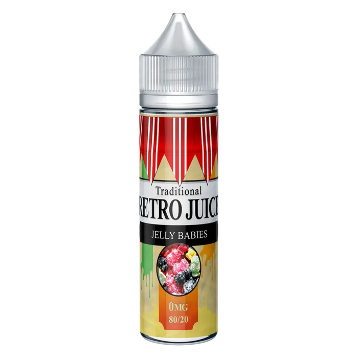 Retro Juice Jelly Babies 50ml Shortfill e-liquid 80/20 Vg/Pg