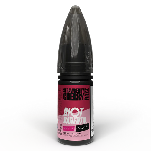 Riot Squad Bar Edtn Strawberry Cherry Razz No Ice Nic Salt E-Liquid