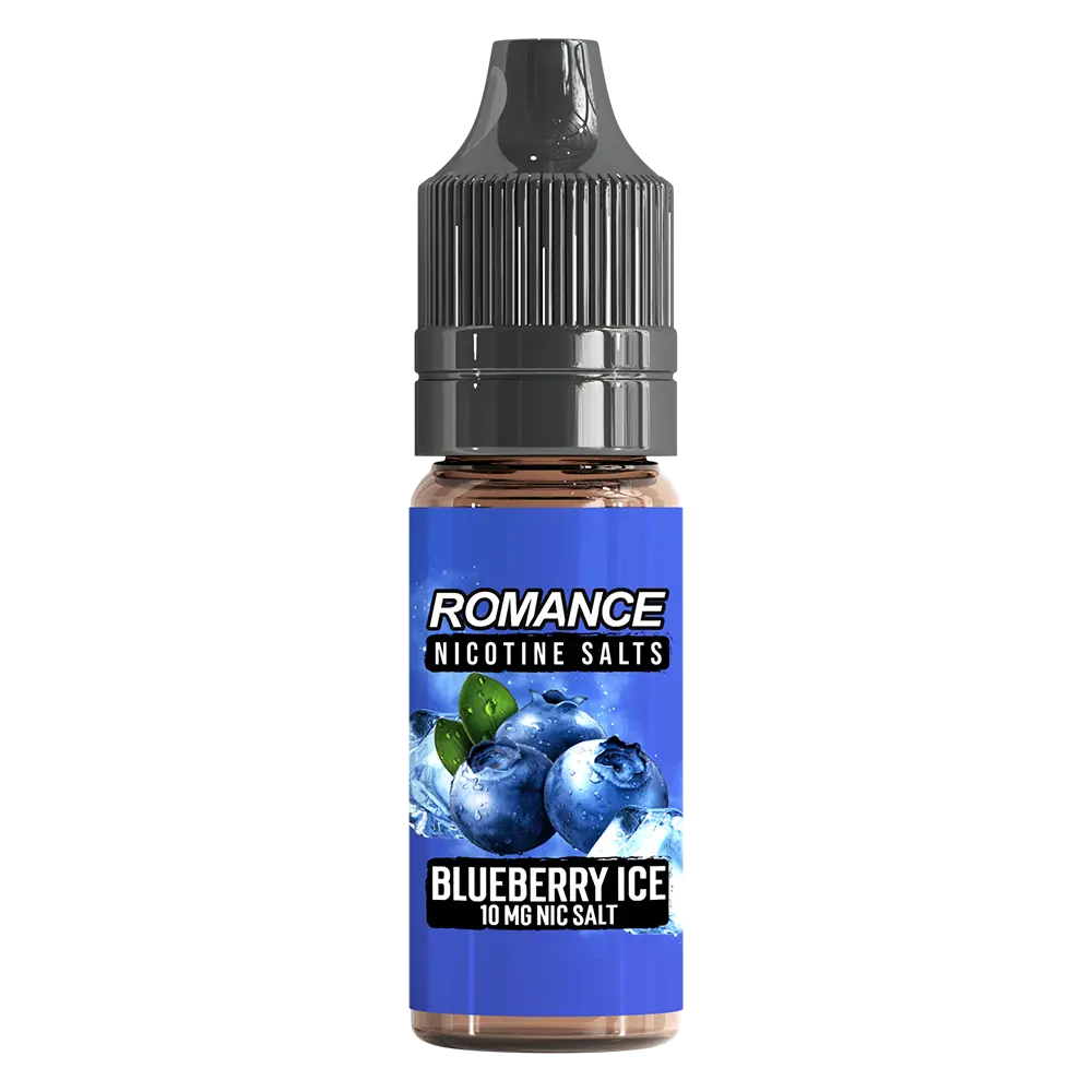 Romance Blueberry Ice Nic Salt Vape Juice 10ml