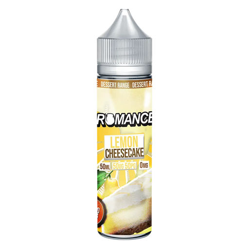 Romance Lemon Cheesecake 50/50 Shortfill Vape Juice