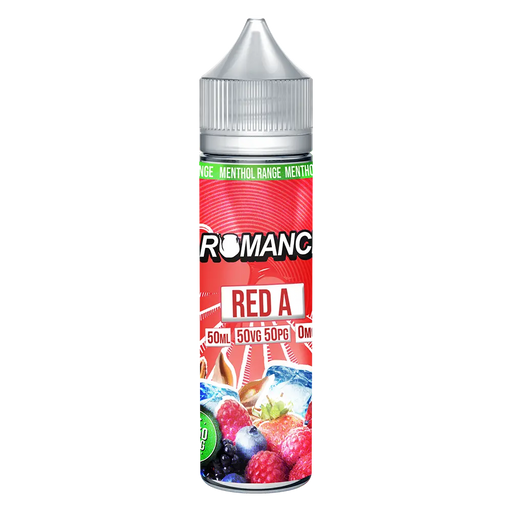 Romance Red A 50ml Shortfill e-liquid 50/50 Vg/Pg