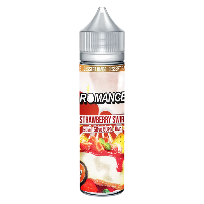 Romance Strawberry Swirl 50/50 Shortfill Vape Juice